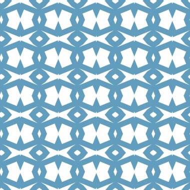 Geometrik süslemeli vektör deseni. Kusursuz tasarım dokusu