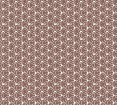 Geometrik süslemeli vektör deseni. Kusursuz tasarım dokusu 