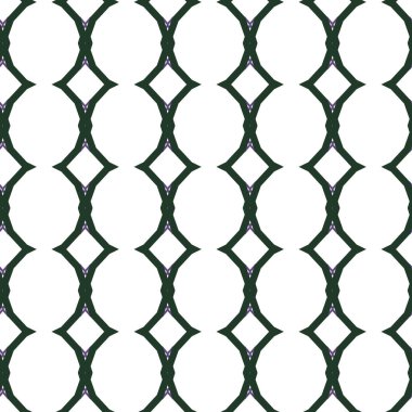 Geometrik süslemeli vektör deseni. Kusursuz tasarım dokusu 