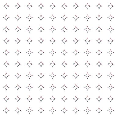 Geometrik süslemeli vektör deseni. Kusursuz tasarım dokusu