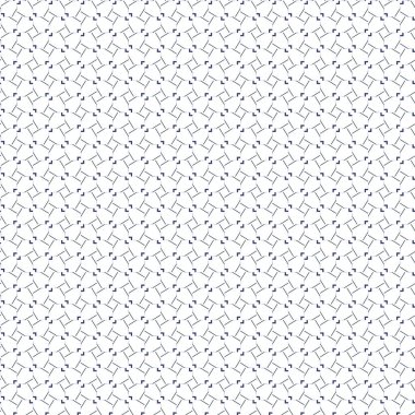 Geometrik süslemeli vektör deseni. Kusursuz tasarım dokusu 