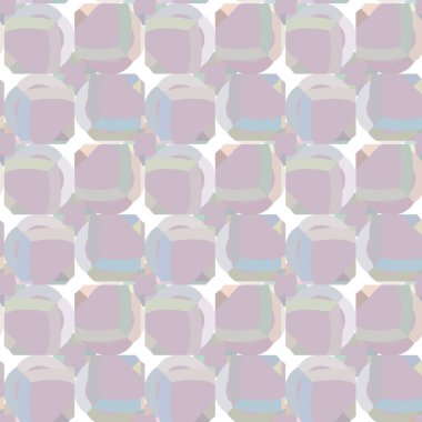 Geometrik süslemeli vektör deseni. Kusursuz tasarım dokusu 