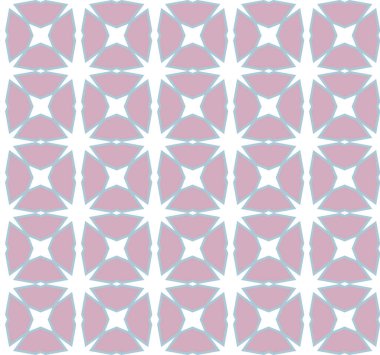 Geometrik süslemeli vektör deseni. Kusursuz tasarım dokusu 