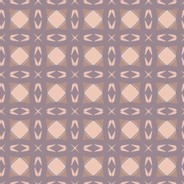 Geometrik süslemeli kusursuz desen. vektör illüstrasyonu