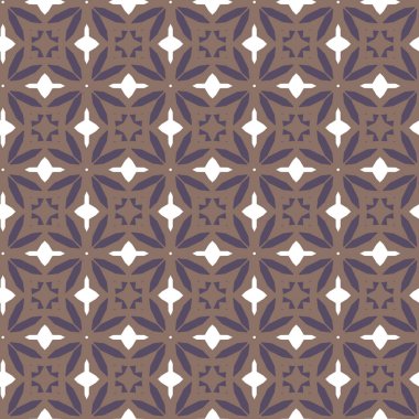 Geometrik süslemeli vektör deseni. Kusursuz tasarım dokusu 