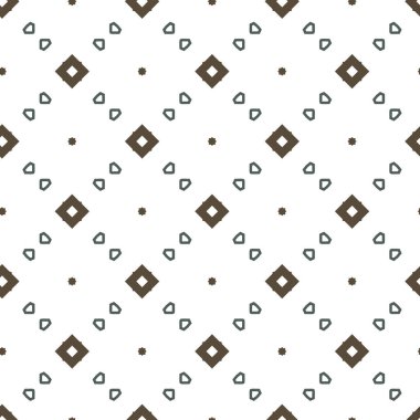 Geometrik süslemeli vektör deseni. Kusursuz tasarım dokusu 