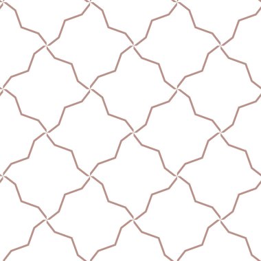 Geometrik süslemeli vektör deseni. Kusursuz tasarım dokusu 