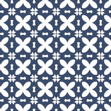 Geometrik süslemeli vektör deseni. Kusursuz tasarım dokusu