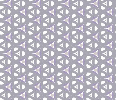 Geometrik süslemeli vektör deseni. Kusursuz tasarım dokusu 