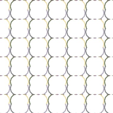 Geometrik süslemeli vektör deseni. Kusursuz tasarım dokusu 