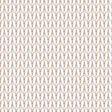 Geometrik süslemeli vektör deseni. Kusursuz tasarım dokusu 