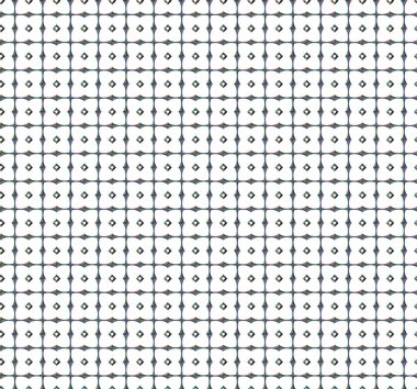Geometrik süslemeli vektör deseni. Kusursuz tasarım dokusu 