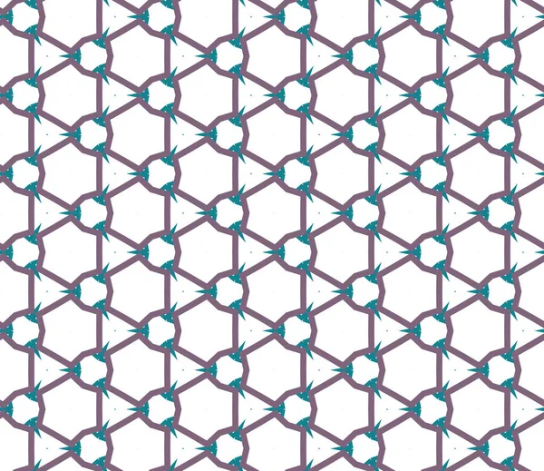 Геометричний Орнаментальний Вектор Безшовна Текстура Дизайну — стоковий вектор