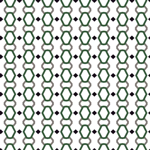 Geometrisches Ornamentales Vektormuster Nahtlose Design Textur — Stockvektor