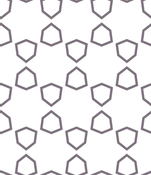Geometrische Ornamentele Vector Patroon Naadloze Ontwerptextuur — Stockvector