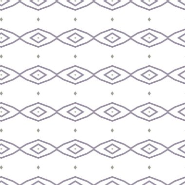 Geometrik süslemeli vektör deseni. Kusursuz tasarım dokusu 