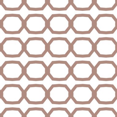 Geometrik süslemeli vektör deseni. Kusursuz tasarım dokusu 