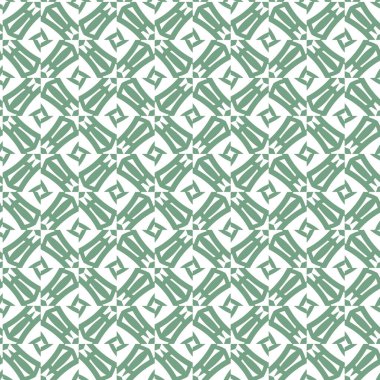 Geometrik süslemeli vektör deseni. Kusursuz tasarım dokusu 