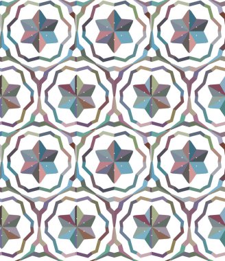 Soyut süs vektör deseni. Kusursuz tasarım dokusu