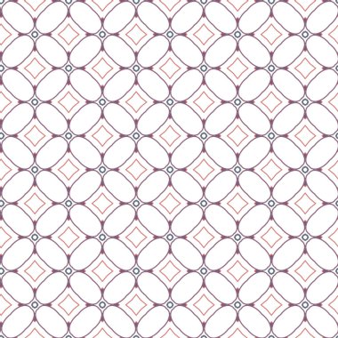Geometrik süslemeli vektör deseni. Kusursuz tasarım dokusu 