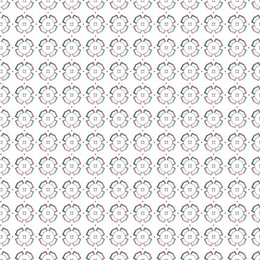 Geometrik süslemeli kusursuz desen. vektör illüstrasyonu
