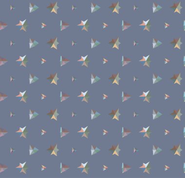 Geometrik süslemeli vektör deseni. Kusursuz tasarım dokusu 