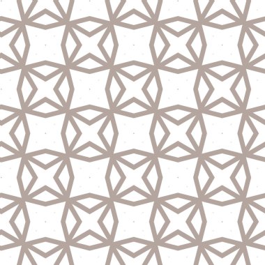 Geometrik süslemeli vektör deseni. Kusursuz tasarım dokusu