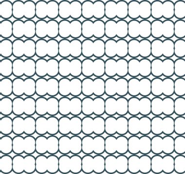 Geometrik süslemeli vektör deseni. Kusursuz tasarım dokusu 
