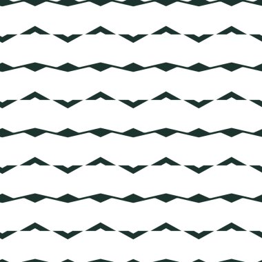 Geometrik süslemeli vektör deseni. Kusursuz tasarım dokusu