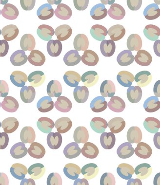 Geometrik süslemeli vektör deseni. Kusursuz tasarım dokusu 