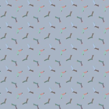 Geometrik süslemeli vektör deseni. Kusursuz tasarım dokusu 