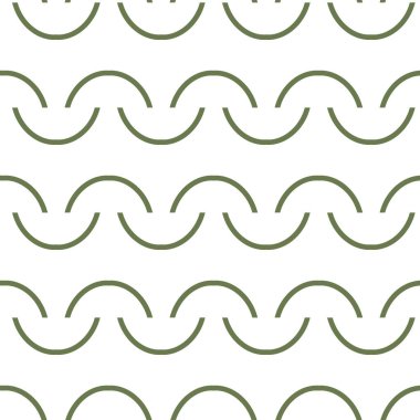 Geometrik süslemeli vektör deseni. Kusursuz tasarım dokusu