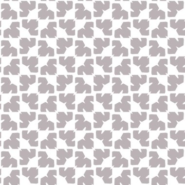 Geometrik süslemeli vektör deseni. Kusursuz tasarım dokusu 