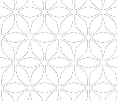 Geometrik süslemeli vektör deseni. Kusursuz tasarım dokusu 