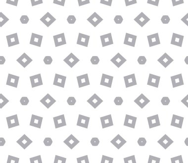 Geometrik süslemeli vektör deseni. Kusursuz tasarım dokusu