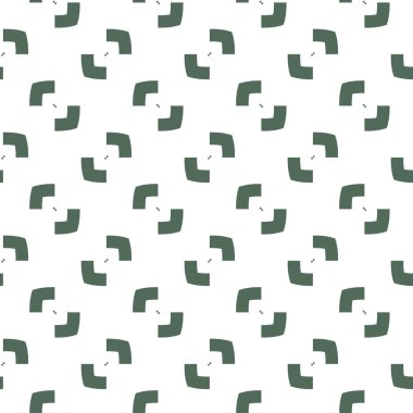 Geometrik süslemeli vektör deseni. Kusursuz tasarım dokusu 