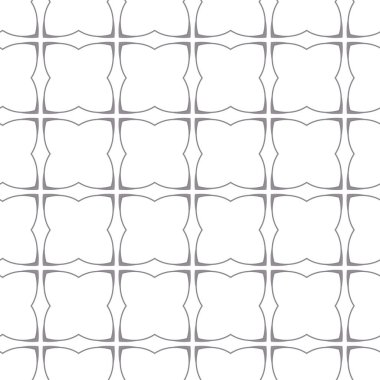 Geometrik süslemeli vektör deseni. Kusursuz tasarım dokusu 
