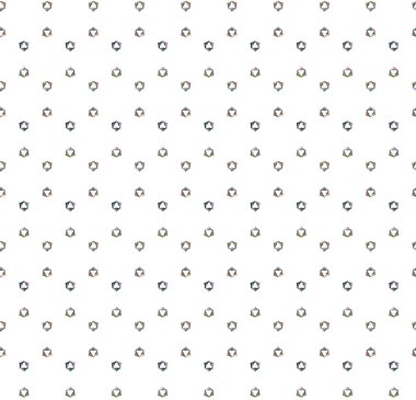 Geometrik süslemeli kusursuz desen. vektör illüstrasyonu