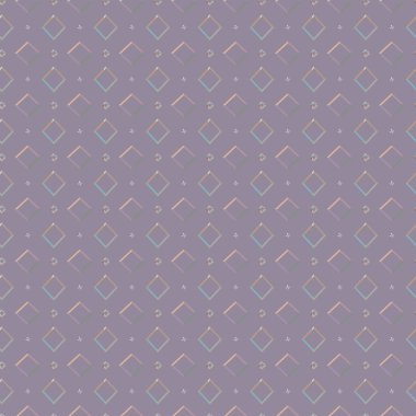 Geometrik süslemeli vektör deseni. Kusursuz tasarım dokusu 