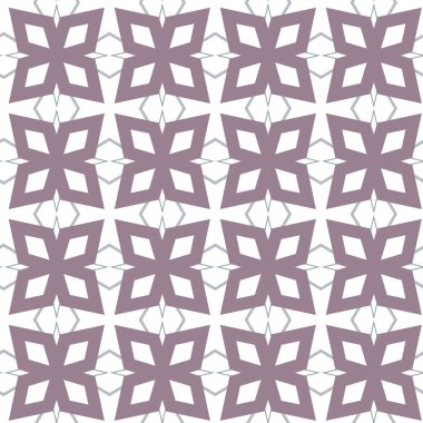 Geometrik süslemeli vektör deseni. Kusursuz tasarım dokusu