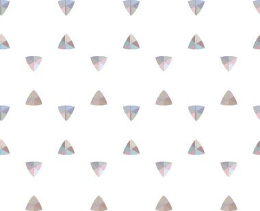 Geometrik süslemeli vektör deseni. Kusursuz tasarım dokusu