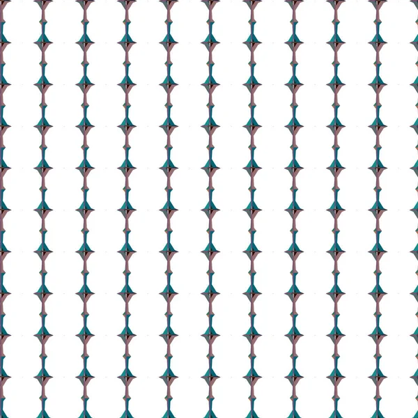 Geometrik Süslemeli Vektör Deseni Kusursuz Tasarım Dokusu — Stok Vektör