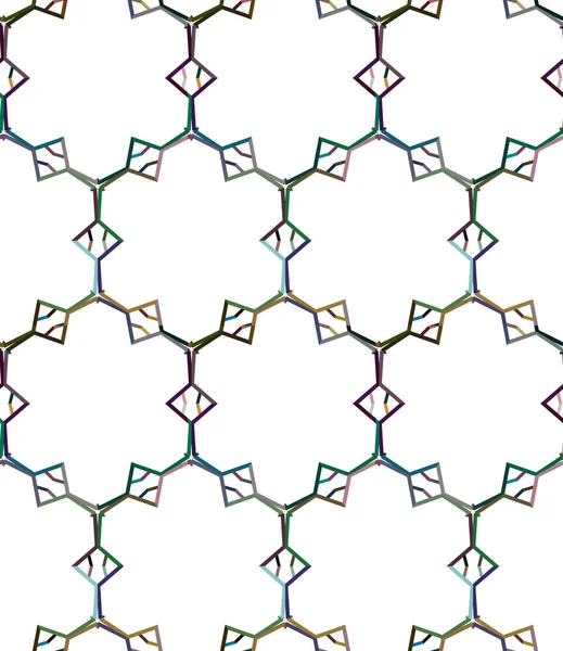 기하학적 바다없는 설계의 — 스톡 벡터