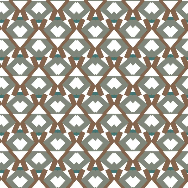 Geometrisches Ornamentales Vektormuster Nahtlose Design Textur — Stockvektor