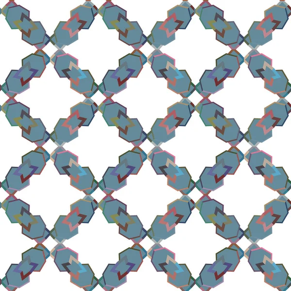 Resumo Padrão Vetorial Ornamental Textura Design Sem Costura — Vetor de Stock