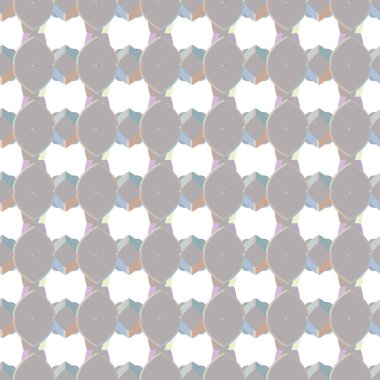 Geometrik süslemeli vektör deseni. Kusursuz tasarım dokusu 