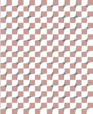 Geometrik süslemeli vektör deseni. Kusursuz tasarım dokusu 