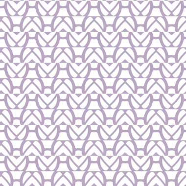 Geometrik süslemeli vektör deseni. Kusursuz tasarım dokusu 