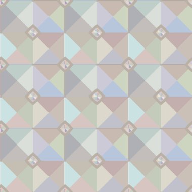 Geometrik süslemeli vektör deseni. Kusursuz tasarım dokusu