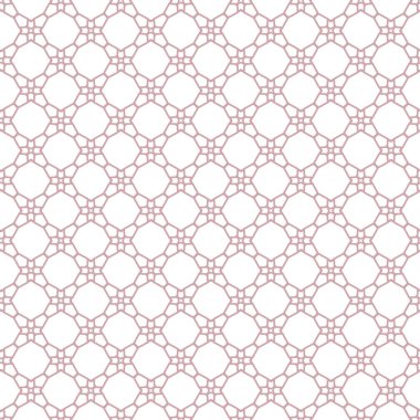 Geometrik süslemeli vektör deseni. Kusursuz tasarım dokusu 